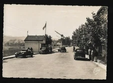 BASSES PYRENNEES - CPSM HENDAYE FRONTIERE FRANCO ESPAGNOLE