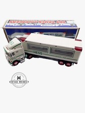 Hess Truck Toy Truck And Racers  In Original Box -1997