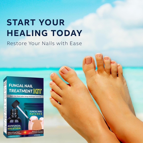Toenail Fungus Treatment Extra Strength Kit: Nail Repair Liquid Solution Patches - Picture 7 of 12