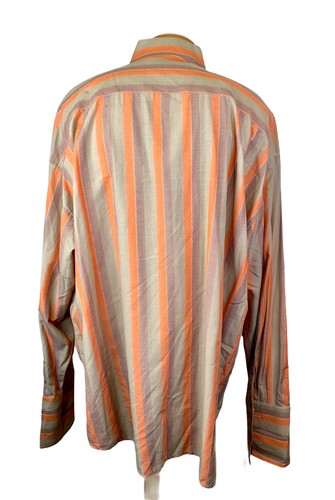 Attitude Soho Button Up Shirt 5XL Big And Tall Cotton French Cuff Vintage EUC - Picture 6 of 10