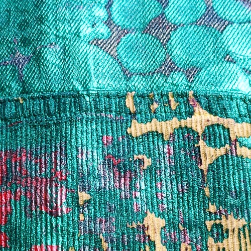 Paul McNeil maßgeschneiderte Künstler Maler CROPPED DUNGAREES Größe MEDIUM handbemalt - Bild 5 von 17