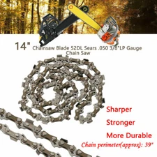 2 Pack 14" Chainsaw chain PORTLAND Harbor Freight 64497 67255 3/8LP-050-52DL S52