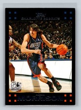 2007-08 Topps #35 Adam Morrison Charlotte Bobcats