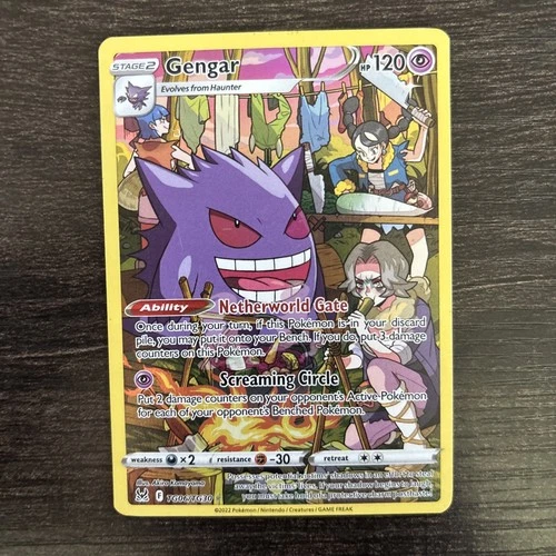 Pokemon TCG Gengar TG06/TG30 Lost Origin Trainer Gallery Card NM Condition