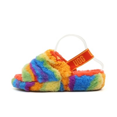 UGG Damen slipper EU 40 fluff yeah mehrfarbig