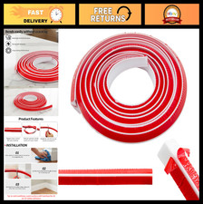 Flexible Peel and Stick Quarter Round Molding - Self-Adhesive Trim for Walls, Fl