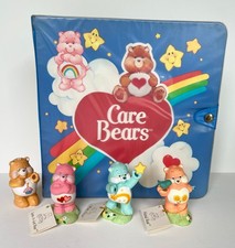 Vintage American Greetings Ceramic Care Bears and Kenner Case