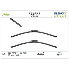 Scheibenwischer Set vorne für Renault Laguna DT0/1 3 BT0/1 KT0/1 | 23920604