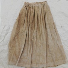 Ralph Lauren 90S Corduroy Long Pleated Skirt Vintage