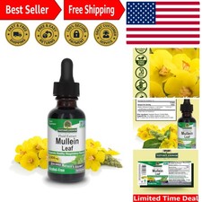 Mullein Herb - Mullein Leaf Extract for Lungs - Alcohol Free, Non GMO, - Sup...