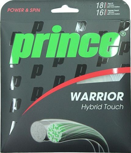 NEU Prince "Warrior Hybrid Touch" 18 & 16 Tennissaiten Set - Bild 1 von 1