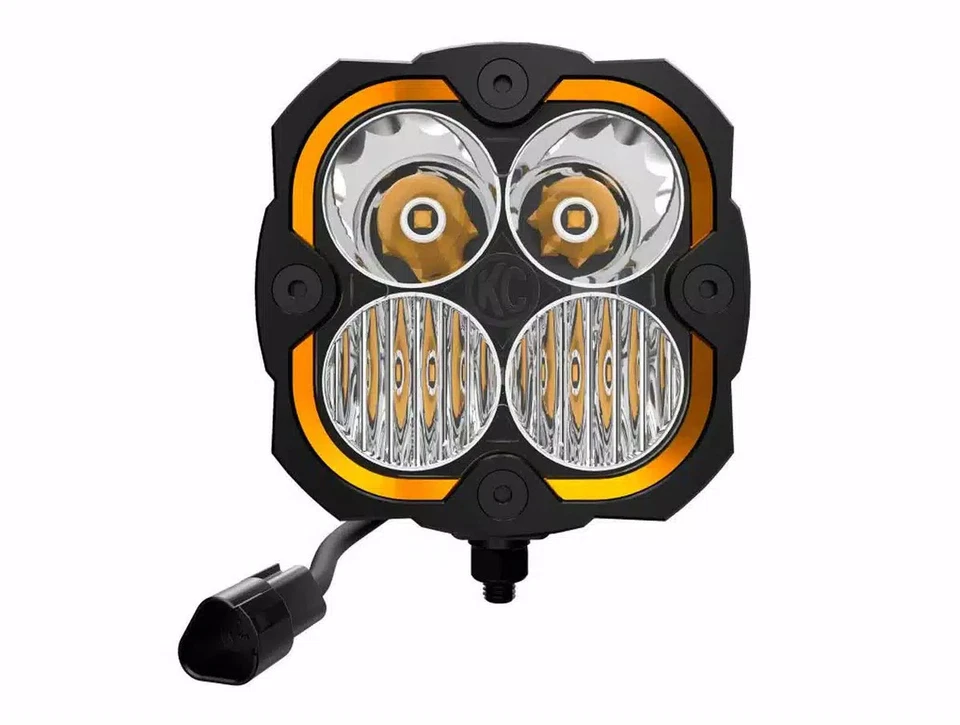 KC HiLiTES FLEX ERA 4 LED Lights Pair Foto 2 de 4