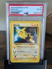 1999 Pokémon TCG Pikachu PSA 4 First Movie Black Star Promo Card No 4