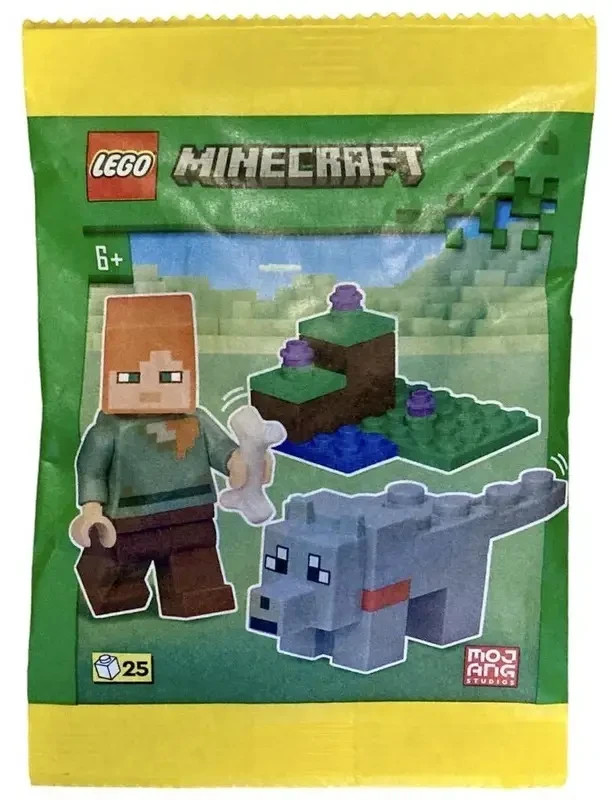 Lego Minecraft Poly Bags Retired Limited Collector's Edition New