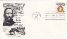 STAMP US SCOTT 1169 "G. Garibaldi" "Italy" 4 CENT 1960 FDC - A