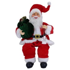 Weihnachtsmann Puppe Zwerg Zwerg Show Sammlerst&uuml;ck F&uuml;r Ferienb&uuml;ro Kinder Rot