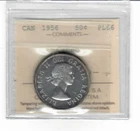 1956 Silver ICCS  50 cents in PL-66,  Cameo