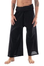 Lightweight Cotton Thai Fisherman Pants for Men - Yoga, Lounge, Hippie Style
