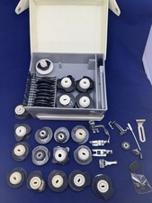 Lotto camme macchina da cucire Necchi vintage - Supernova Julia Lycia - custodia e piedini