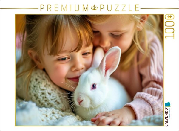 Puzzle Calvendo Un Motif Du Calendrier Lapins En Peluche | 1000 PièCes, Format A-image