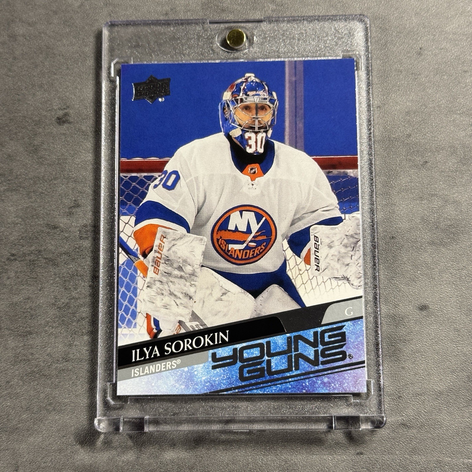 2020-21 Upper Deck Young Guns Ilya Sorokin #461 New York Islanders Rookie RC
