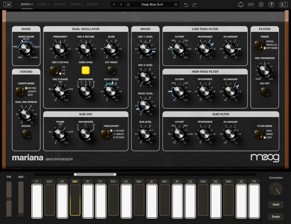 Moog – Mariana – VST / AU / AAX / Audio-Plugin - Bild 4 von 4