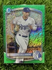 2025 Bowman Chrome Green Shimmer /99 Jac Caglianone BCP-103 KC Royals
