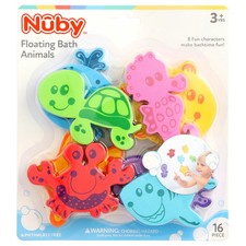 Floating Bath Animals, 3 Years, 16 Pieces