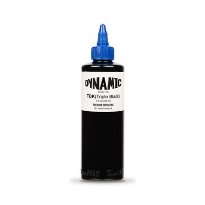 Dynamic Tattoo Ink 1oz & 8 oz: Black,Triple Black,White,Heavy White,Triple White