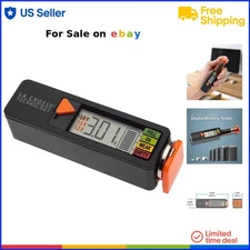 Digital Battery Tester Portable Battery Analyzer for AA AAA C D N 9V Lithium