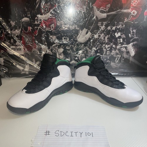 Size 8.5 - Air Jordan 10 Retro 2019 Seattle - 第 3/8 張圖片