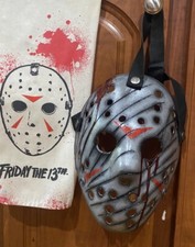 VS bloody Hand Painted Jason Hockey Mask Movie