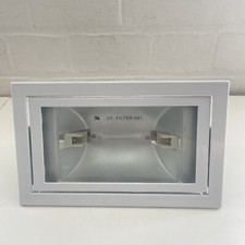 ONE ELECTRICAL RECTANGULAR DOWNLIGHT WHITE LIGHT INDUSTRIAL WALL CEILING