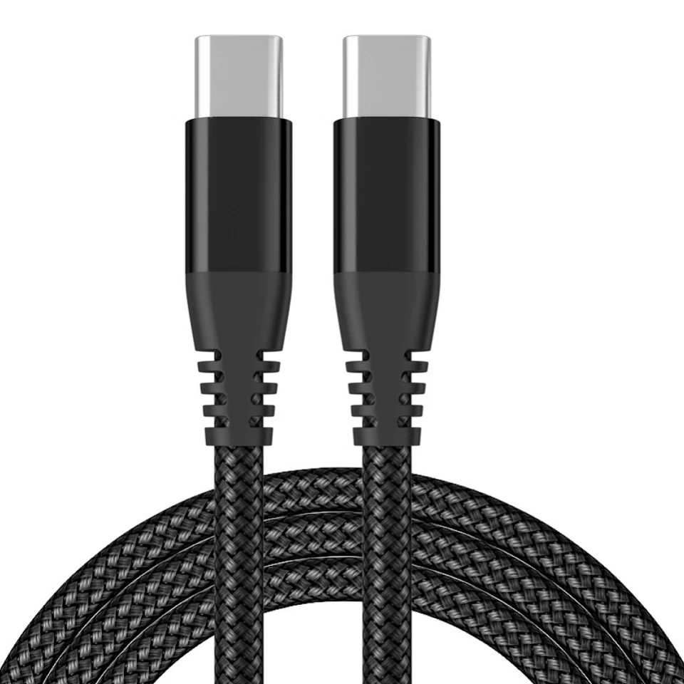 PD 38W Fast Car Charger For iPhone 15 16 Pro Max Braided Dual USB-C Type C Cable - Image 2 of 4