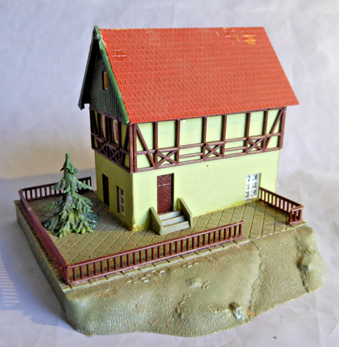 Rareza casa de entramado de madera 0123 FALLER Kibri? | Condition: Gebraucht