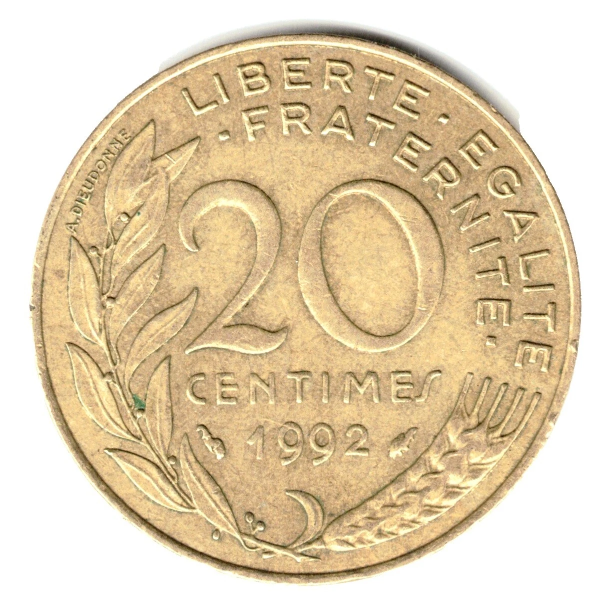 Monedas Francesas Níquel 1992