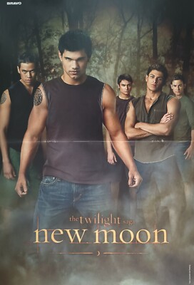 TWILIGHT - A3 Poster (42x28cm) - New Moon Team Jacob Clippings BRAVO Magazine