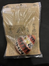 Ocarina Whistle Flute Peru Hand Painted 3.5" Clay Instrument Andes with Cord