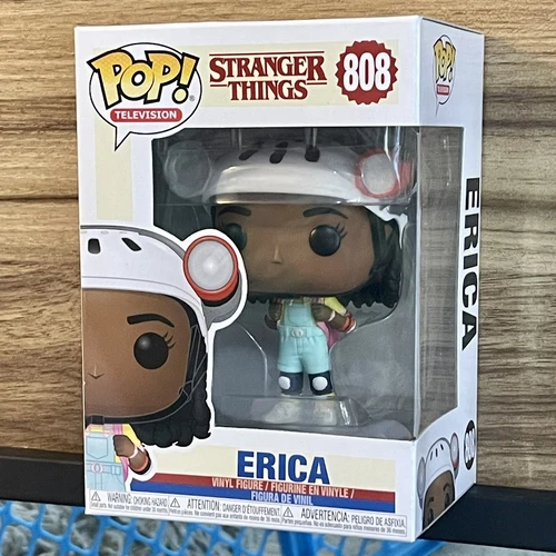 Stranger Things Erica Funko Pop! #808 Television Vinyl Figure Brand New!