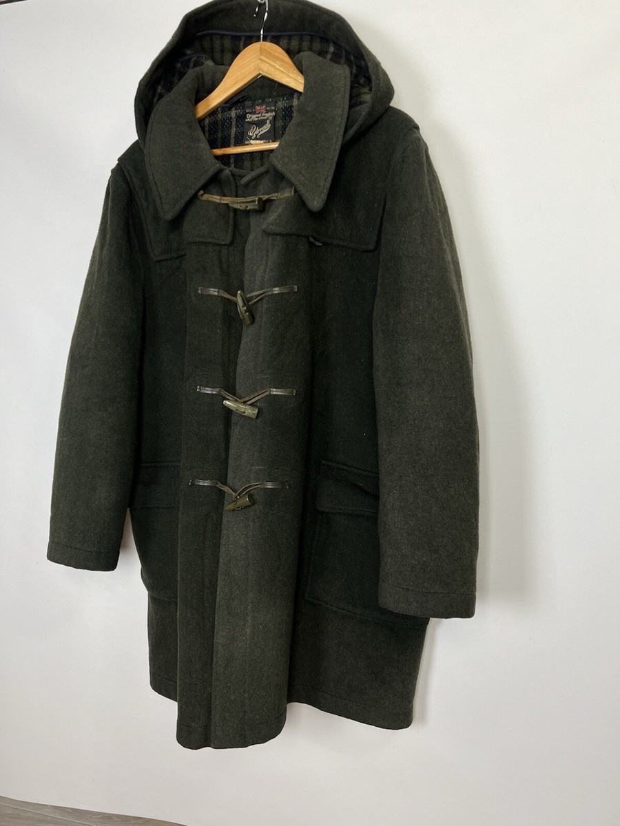 Vintage Gloverall Duffle Coat Jacket Men's GB 46 Wool Vintage Gloverall Duffle Coat Jacket Men's GB 46 Wool