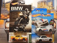 Hot Wheels BMW RACING LOT 4 K1300 R MOTORCYCLE M3 GT2 73 3.0 CSL 2002 RETRO NEW
