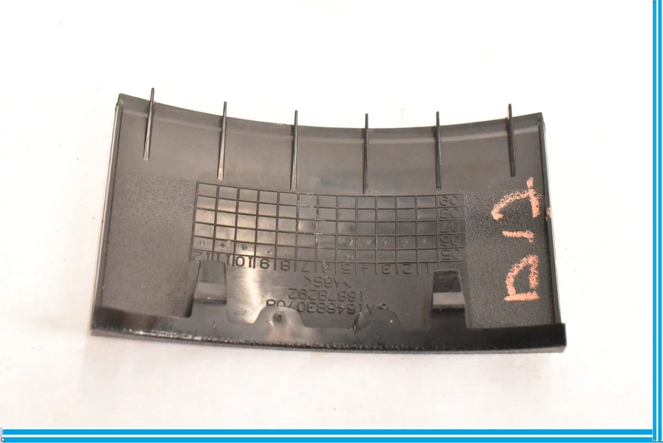 06-12 Mercedes W164 ML350 ML63 GL450 Center Console Trim Cover Panel Black OEM - Image 4 of 4