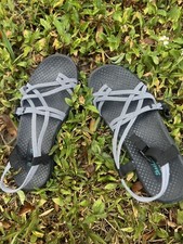 Skechers Outdoor Lifestyle Reggae Irie Mon Women's Sandals Strap Gray Size 9