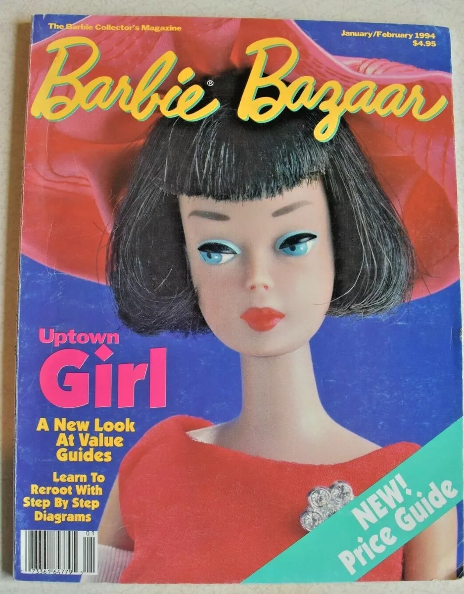 Barbie Bazaar Doll Collectors Magazine Jan/Feb 1994 Handler Mattel Fashion  Doll