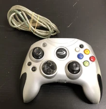 Datel Special Edition Xbox Original Controller S Wired Silver AS IS UNTESTED