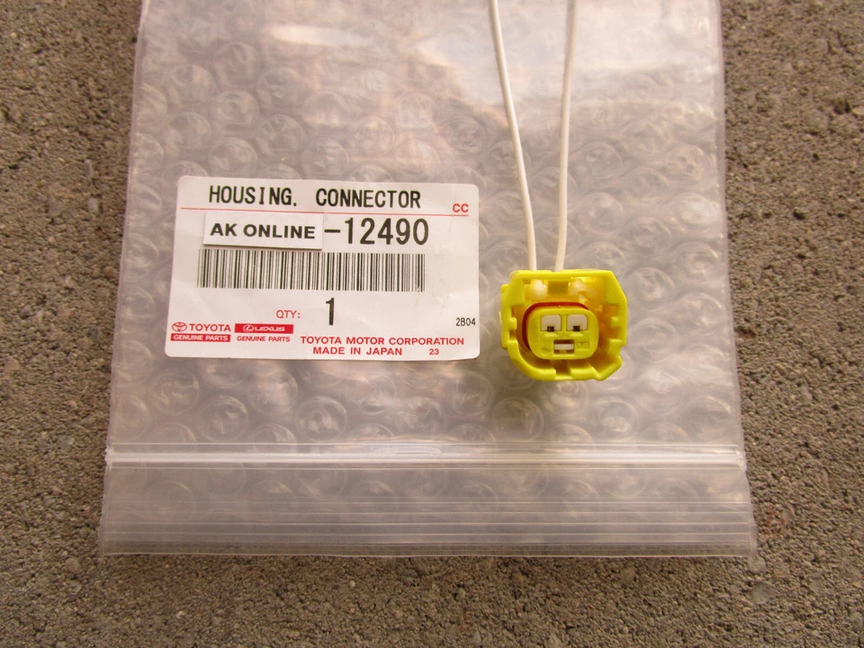 05 - 23 TOYOTA TACOMA 2 PIN FRONT CRASH SENSOR PIGTAIL CONNECTOR OEM NEW Foto 2 de 4