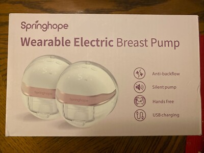 Springhope Breast Pump Hands Free, Wearable Electric Breast Pump