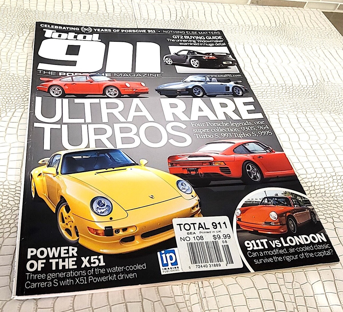 Rare New Never Used Total 911 THE PORSCHE MAGAZINE ISSUE 108 | eBay