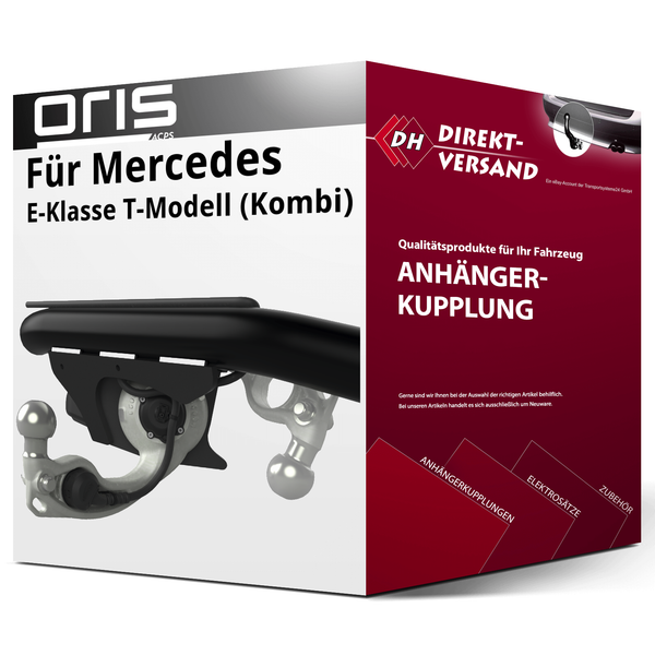 für Mercedes E-Klasse T-Modell (Kombi) S213 (Oris) AnhäNgerkupplung Schwenkbar-image