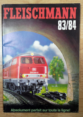 Fleischmann 83/84 HO + N french catalog catalogus catalogue